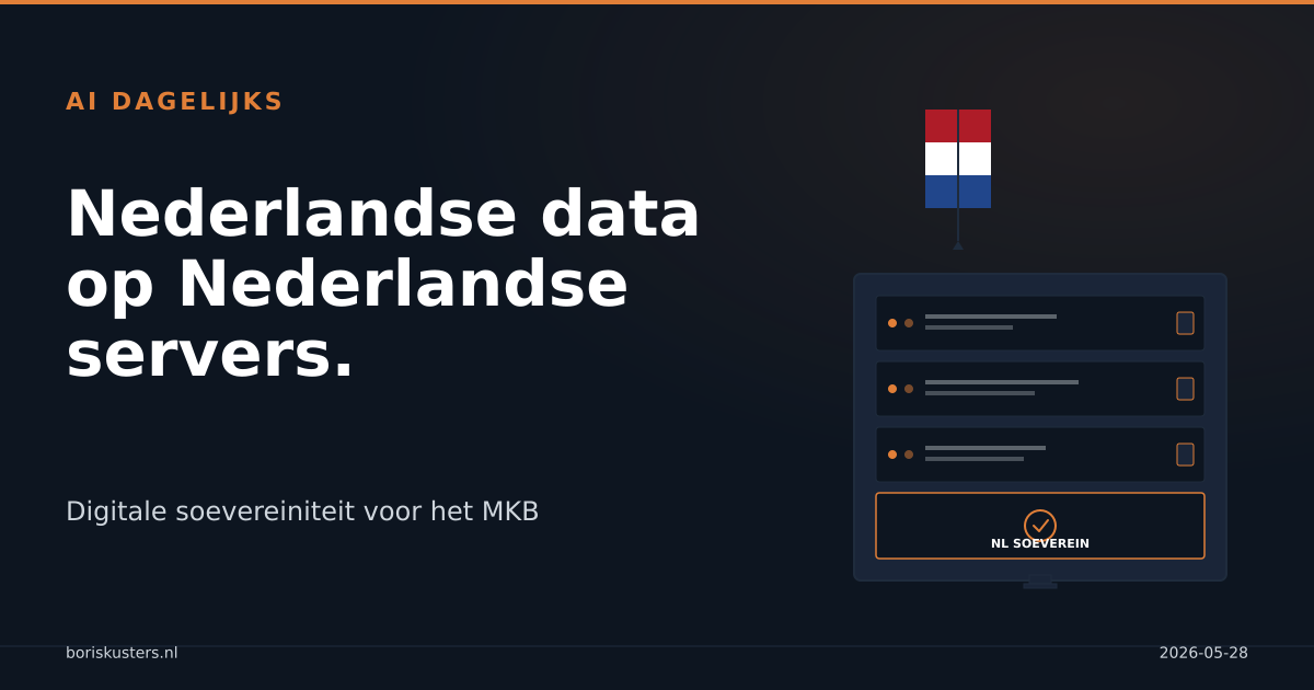 DigiD blijft Nederlands: wat digitale soevereiniteit jou kost
