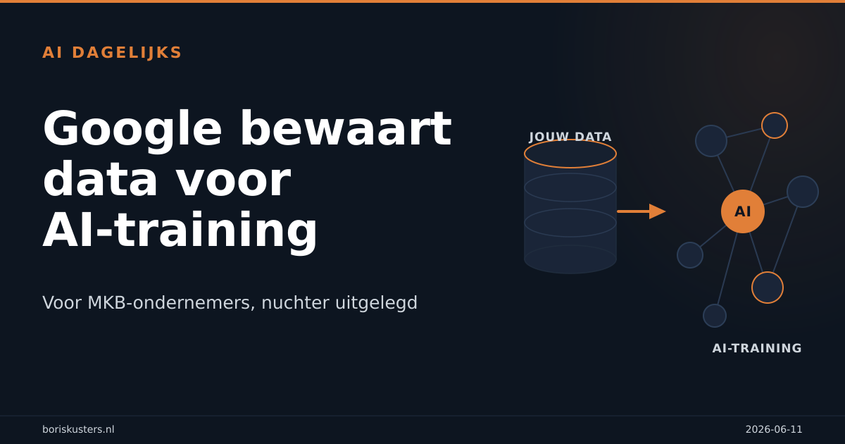 Google bewaart je foto's en spraak voor AI-training
