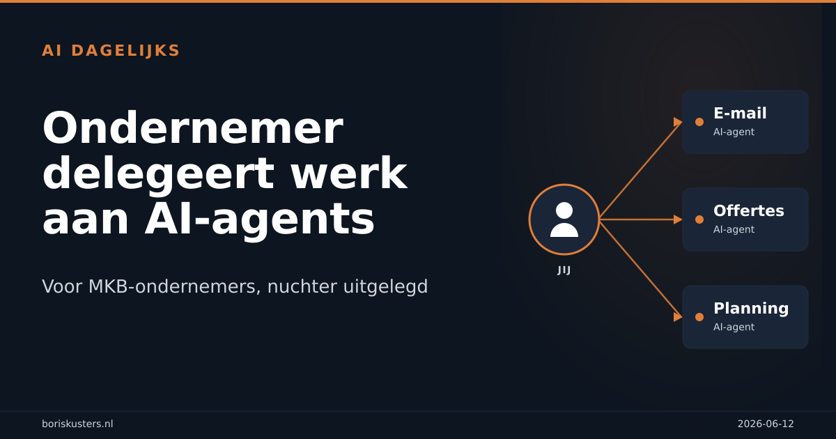 Delegeren als ondernemer: de les van Anthropic-CEO Amodei