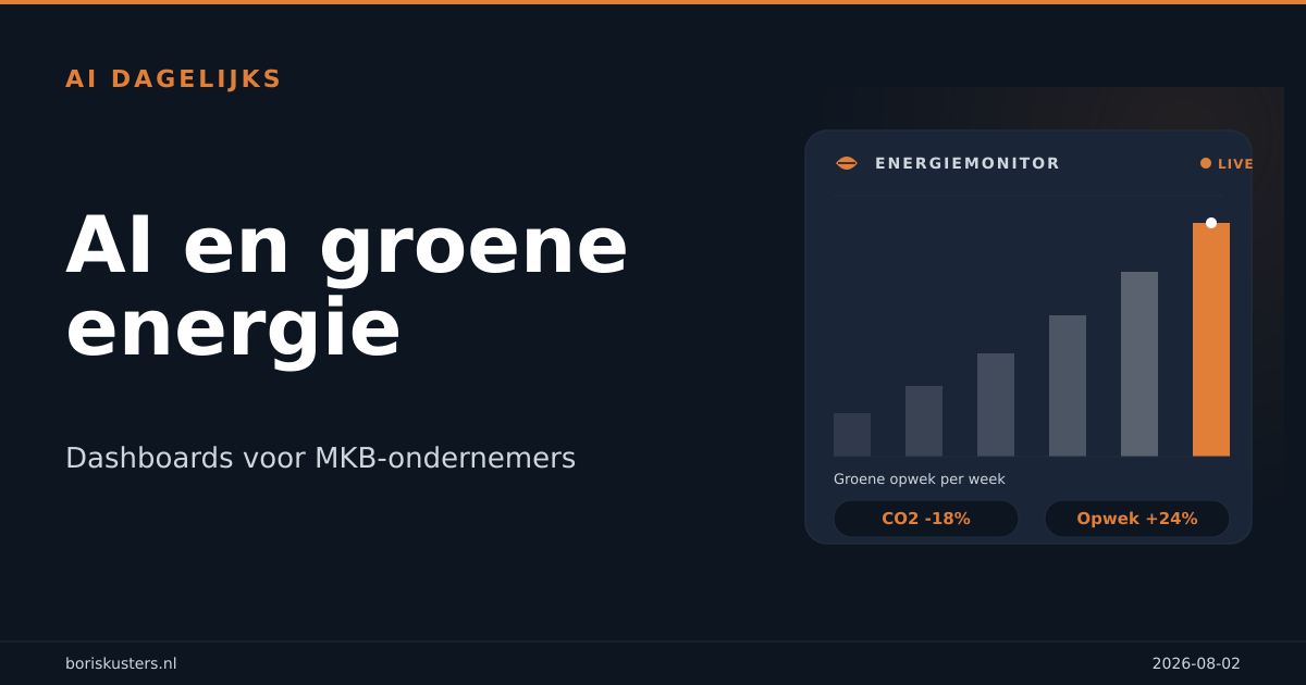 Energieverbruik AI: wat kost een ChatGPT-vraag jou?