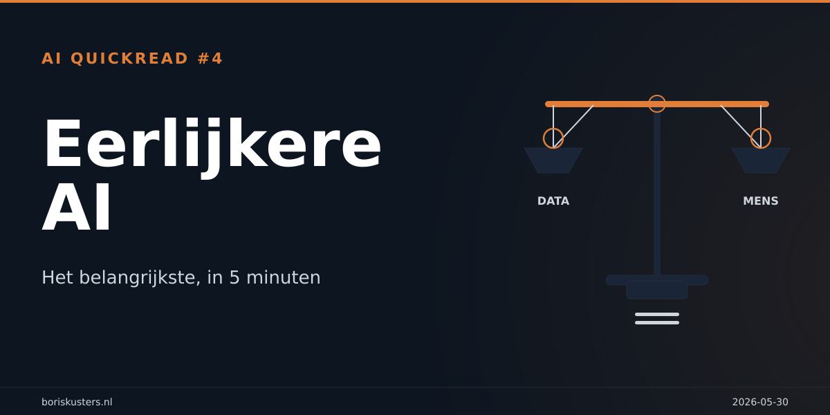 Eerlijkere AI