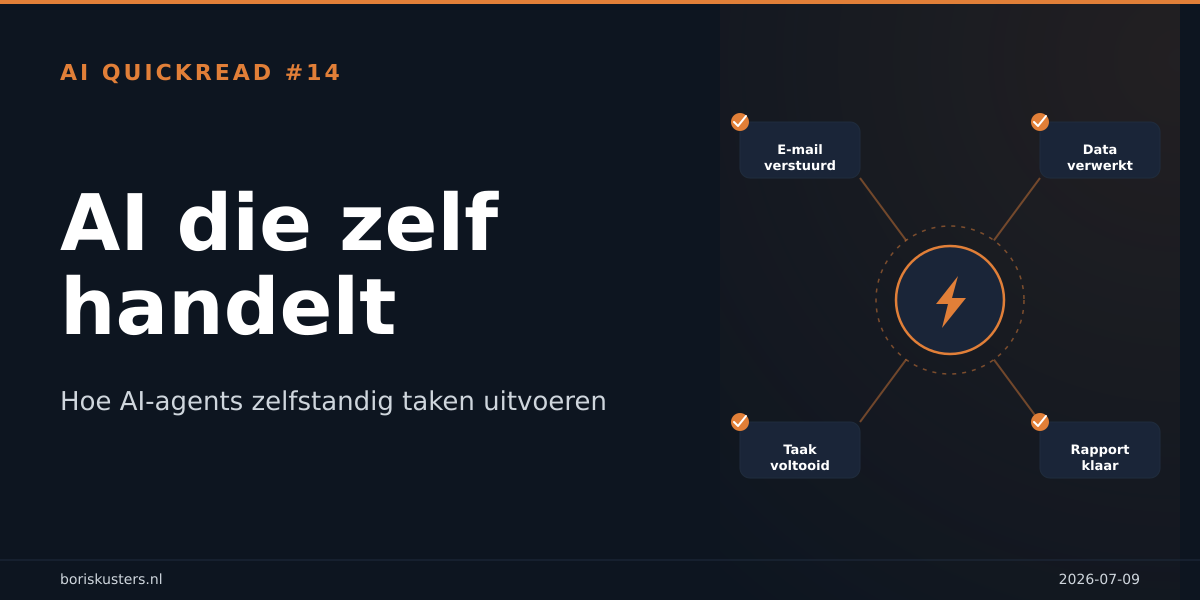 AI die zelf handelt