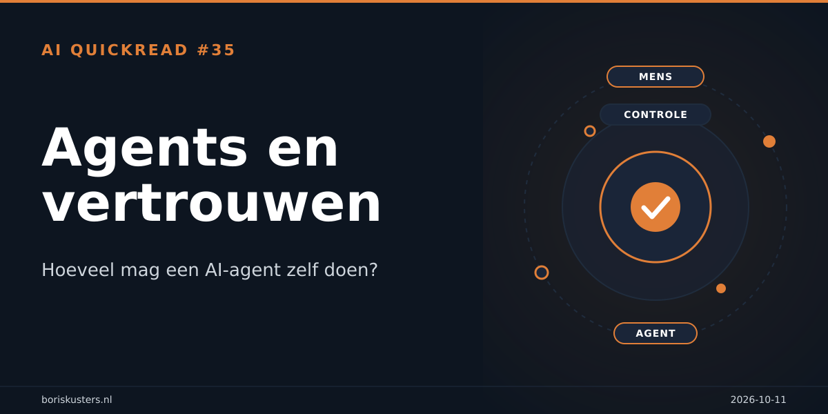 Agents en vertrouwen